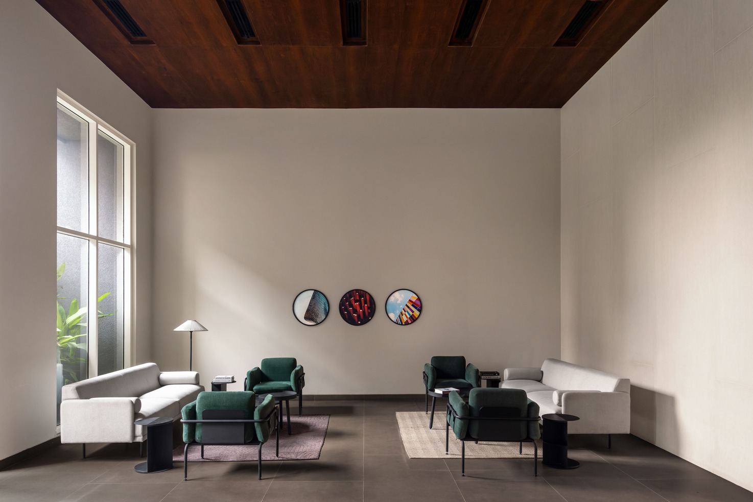 Double-Height Reception